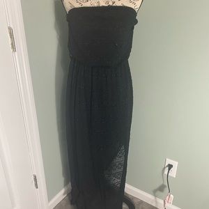 ☀️3/$20 Papaya Strapless Lace Dress.